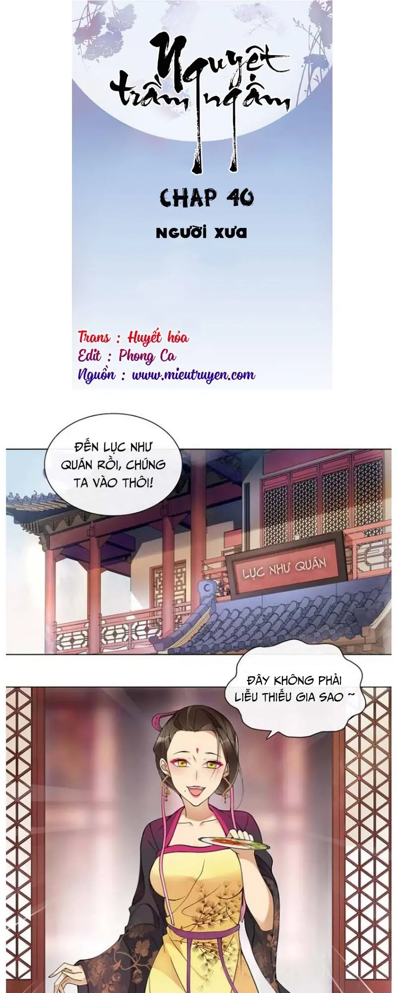 Nguyệt Trầm Ngâm Chapter 40 - Trang 2