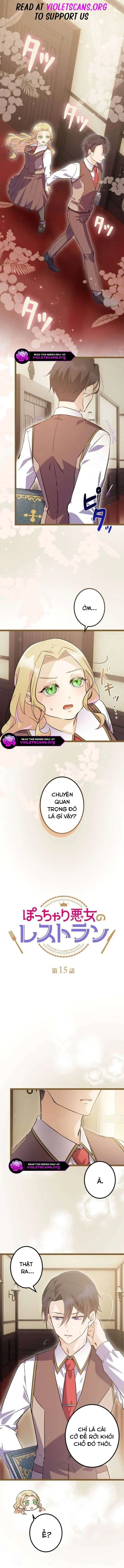 Nhà Hàng Của Nữ Phản Diện Mũm Mĩm Chapter 15 - Trang 2
