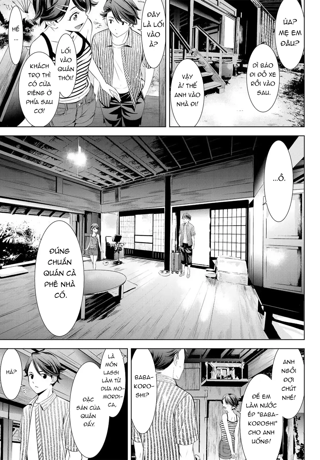 Nhà Trọ Umine Trên Hòn Đảo Chapter 1 - Trang 15