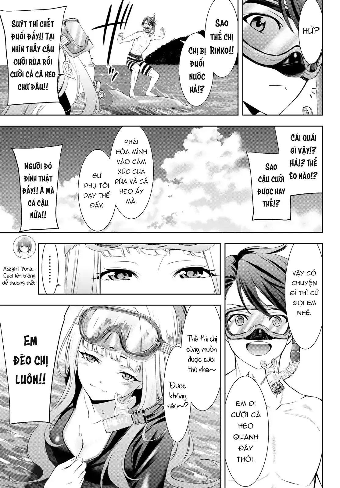 Nhà Trọ Umine Trên Hòn Đảo Chapter 3 - Trang 11