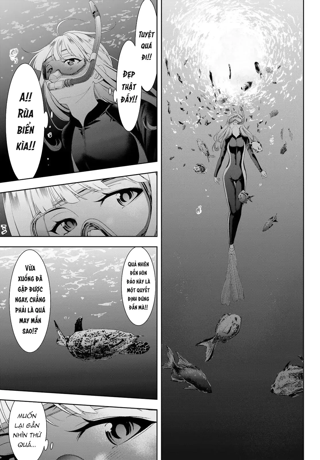 Nhà Trọ Umine Trên Hòn Đảo Chapter 3 - Trang 9