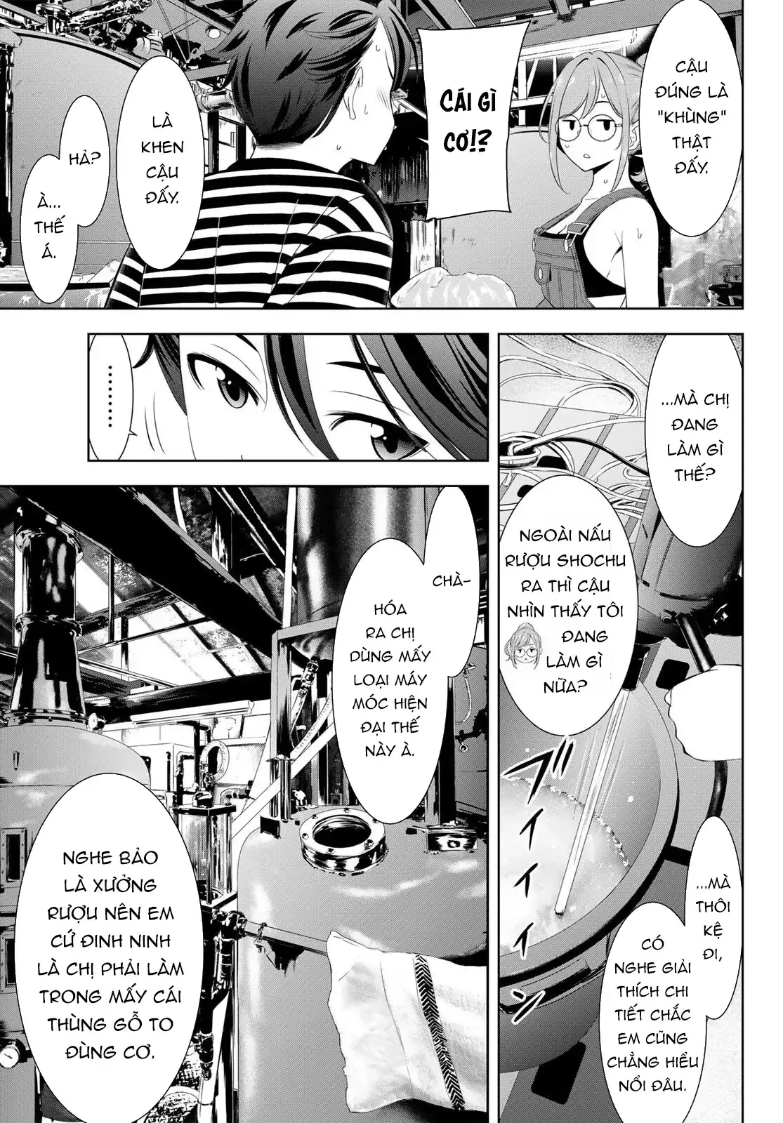 Nhà Trọ Umine Trên Hòn Đảo Chapter 4 - Trang 9
