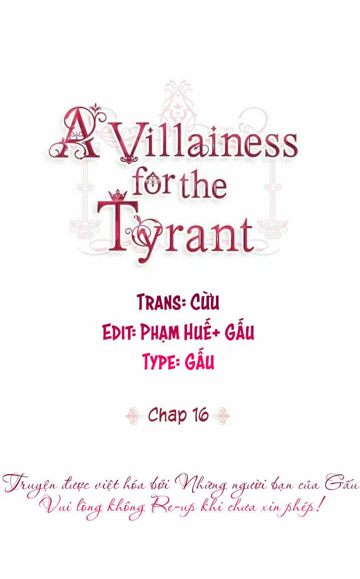 Nhân Vật Phản Diện Xứng Đôi Với Bạo Chúa Chapter 16 - Trang 11