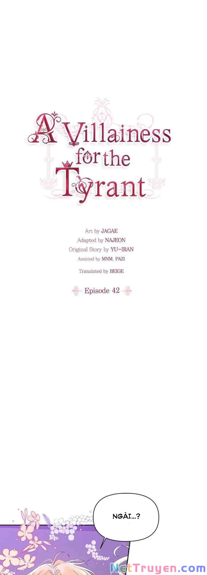 Nhân Vật Phản Diện Xứng Đôi Với Bạo Chúa Chapter 42 - Trang 3