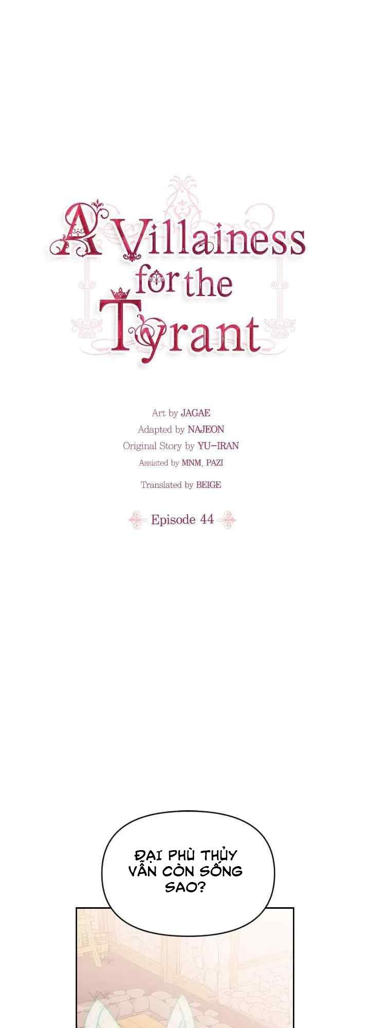 Nhân Vật Phản Diện Xứng Đôi Với Bạo Chúa Chapter 44 - Trang 3