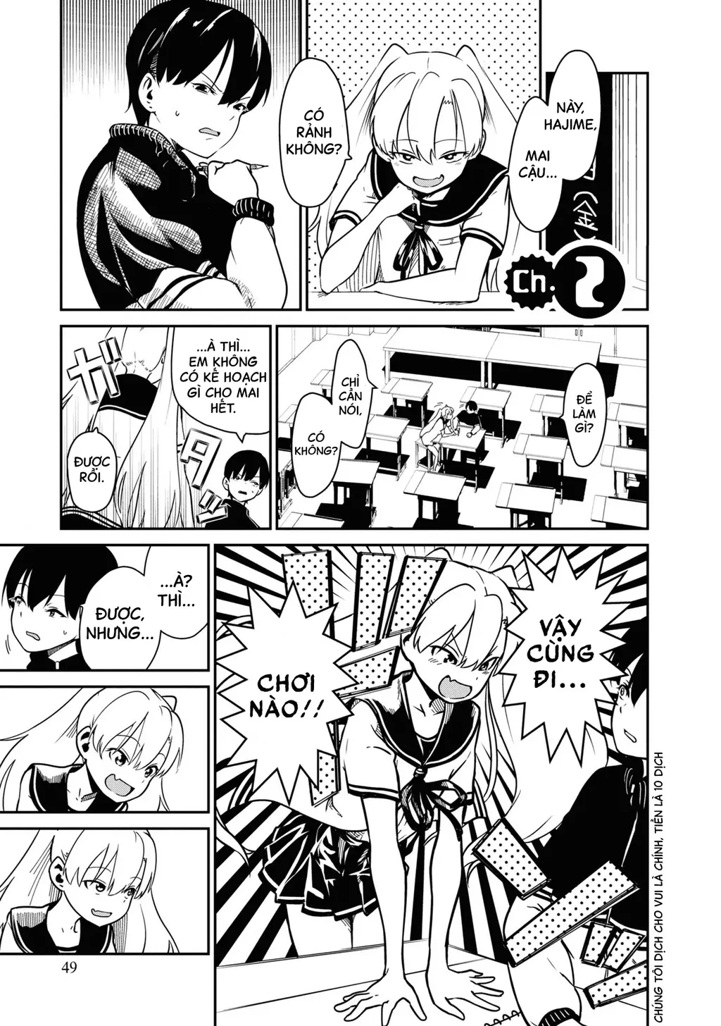 Nhập Môn Thiếu Nữ Chapter 2 - Trang 3