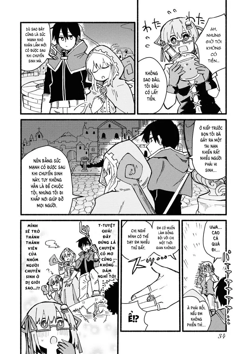 Nhật ký tranh chuyển sinh sang dị giới của Hamburger-chan Chapter 3 - Trang 11