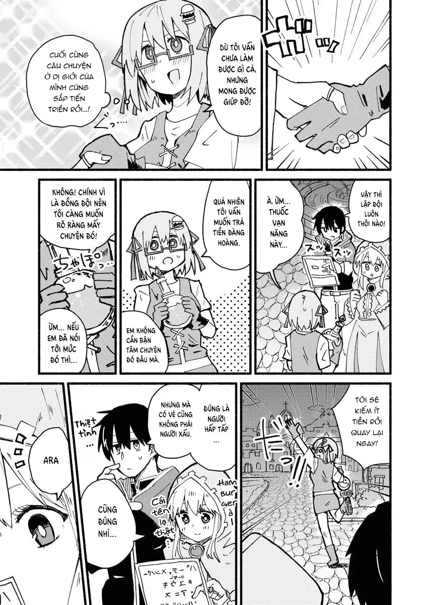 Nhật ký tranh chuyển sinh sang dị giới của Hamburger-chan Chapter 3 - Trang 12