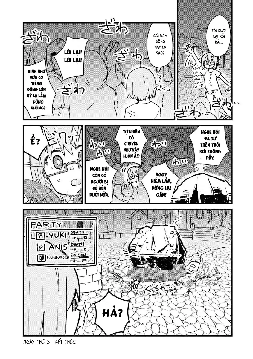 Nhật ký tranh chuyển sinh sang dị giới của Hamburger-chan Chapter 3 - Trang 14