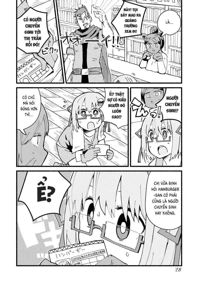 Nhật ký tranh chuyển sinh sang dị giới của Hamburger-chan Chapter 3 - Trang 5