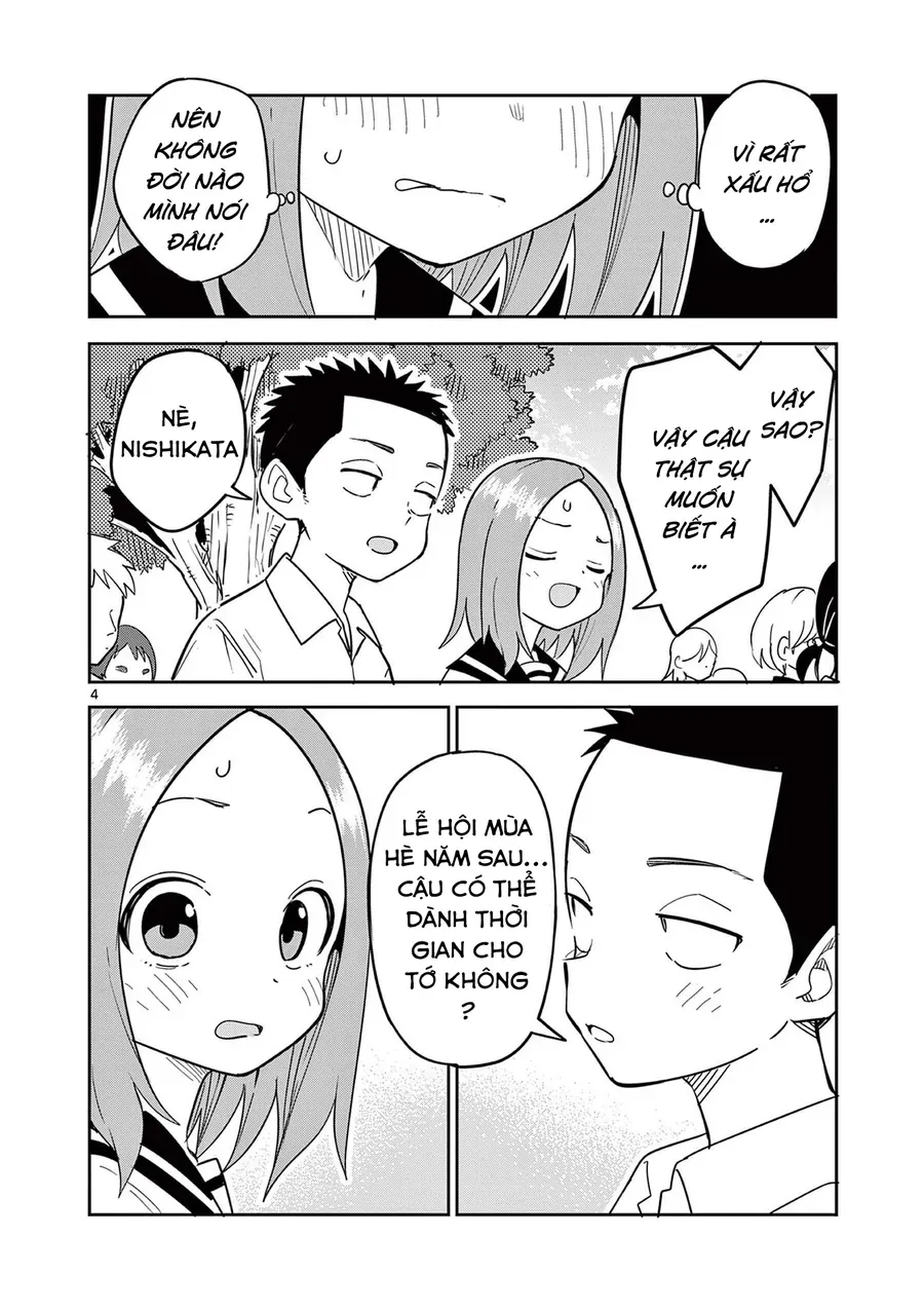 Nhất Quỷ Nhì Ma, Thứ Ba Takagi (?) Chapter 10.5 - Trang 5