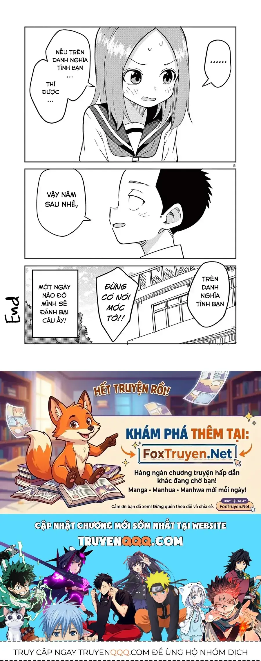 Nhất Quỷ Nhì Ma, Thứ Ba Takagi (?) Chapter 10.5 - Trang 6