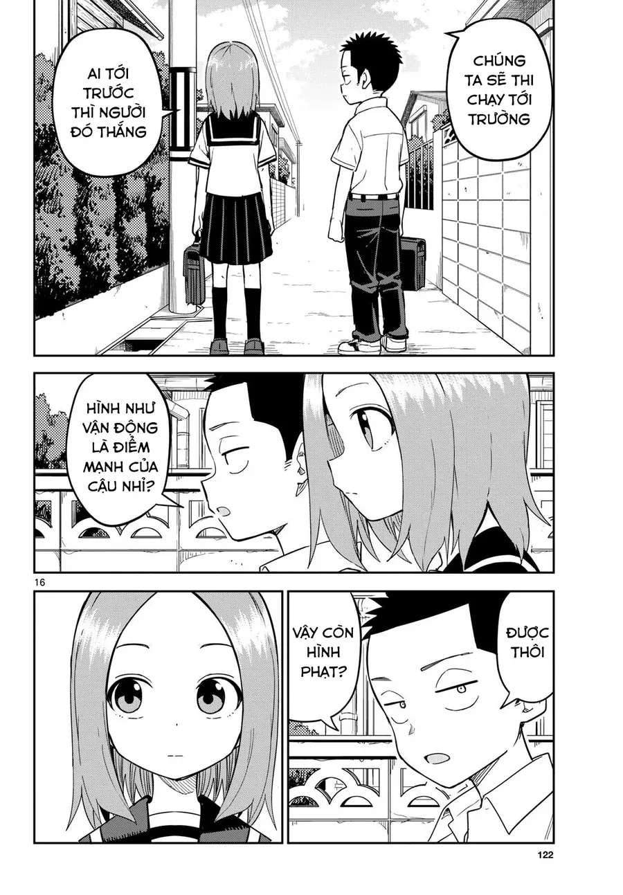 Nhất Quỷ Nhì Ma, Thứ Ba Takagi (?) Chapter 10 - Trang 16