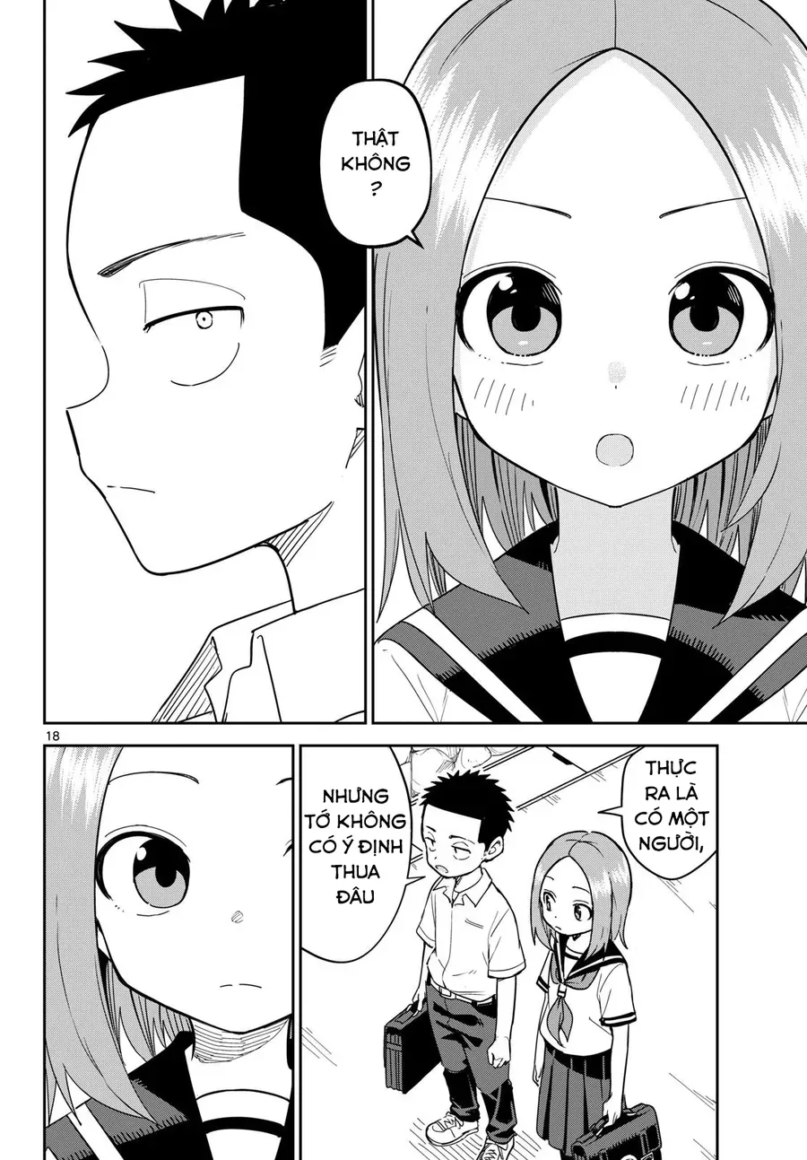 Nhất Quỷ Nhì Ma, Thứ Ba Takagi (?) Chapter 10 - Trang 18
