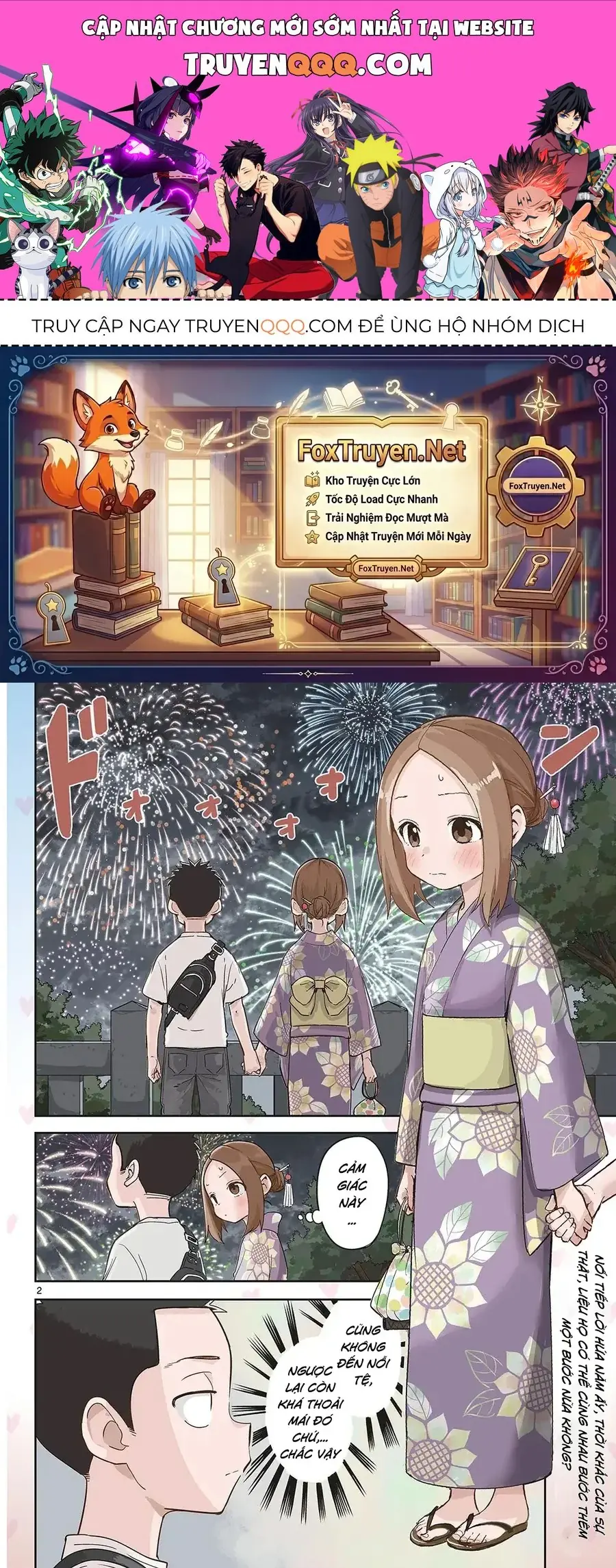Nhất Quỷ Nhì Ma, Thứ Ba Takagi (?) Chapter 10 - Trang 2
