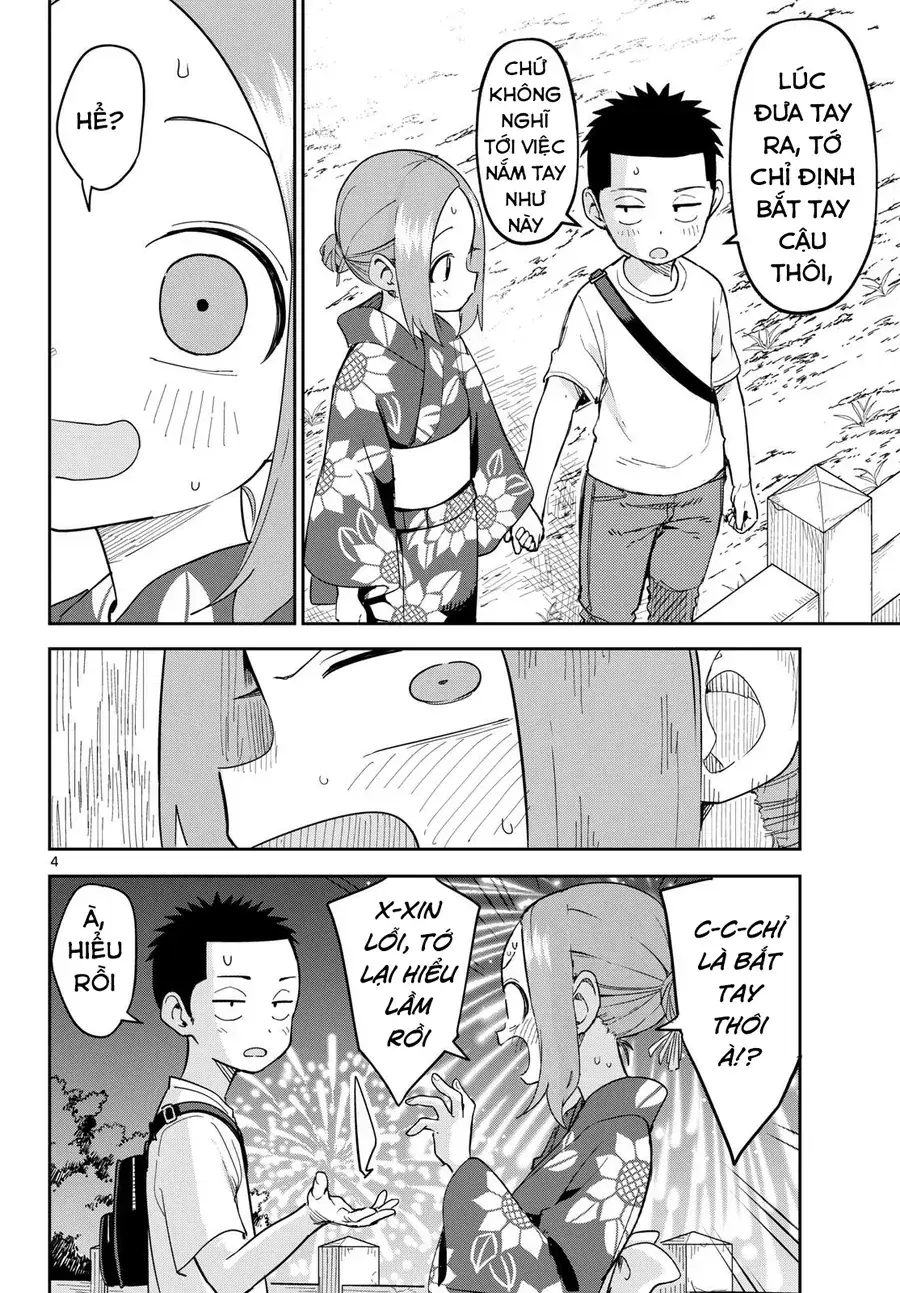 Nhất Quỷ Nhì Ma, Thứ Ba Takagi (?) Chapter 10 - Trang 4