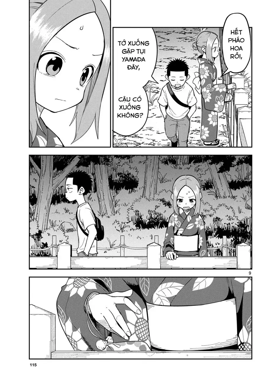 Nhất Quỷ Nhì Ma, Thứ Ba Takagi (?) Chapter 10 - Trang 9