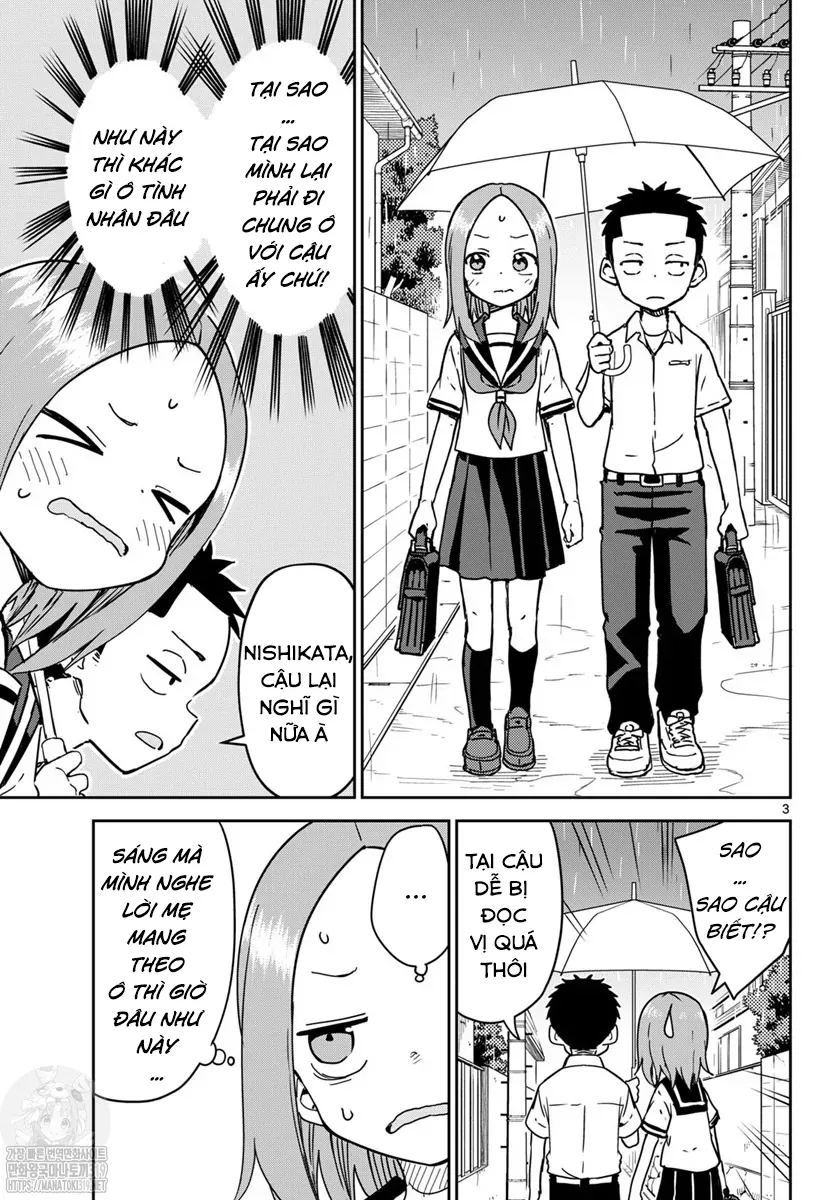 Nhất Quỷ Nhì Ma, Thứ Ba Takagi (?) Chapter 3 - Trang 4