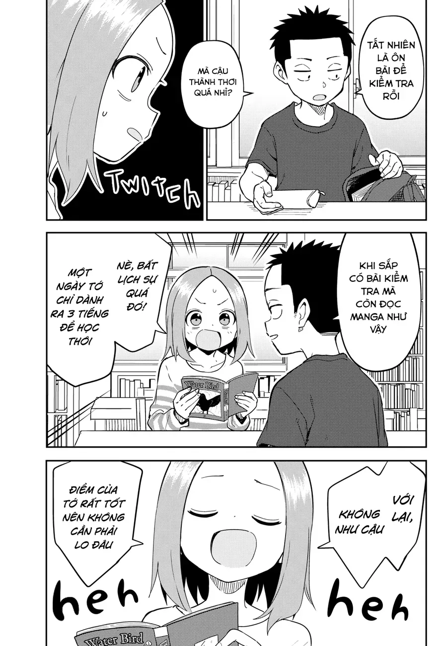 Nhất Quỷ Nhì Ma, Thứ Ba Takagi (?) Chapter 6 - Trang 4
