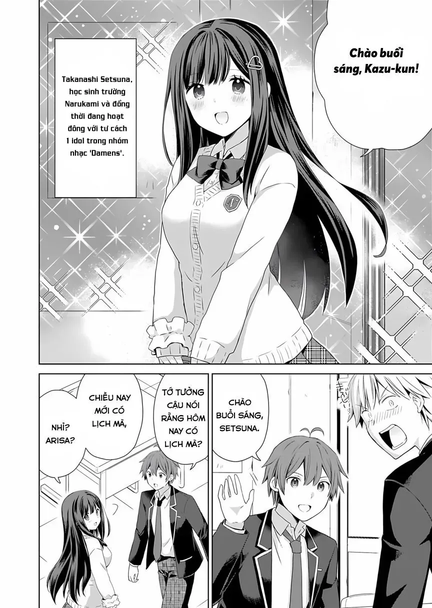 Những Cô Bạn Thuở Nhỏ Của Tôi Đã Trở Thành Idol Và Đang Chiều Chuộng Tôi Mỗi Ngày. Chapter 1 - Trang 10