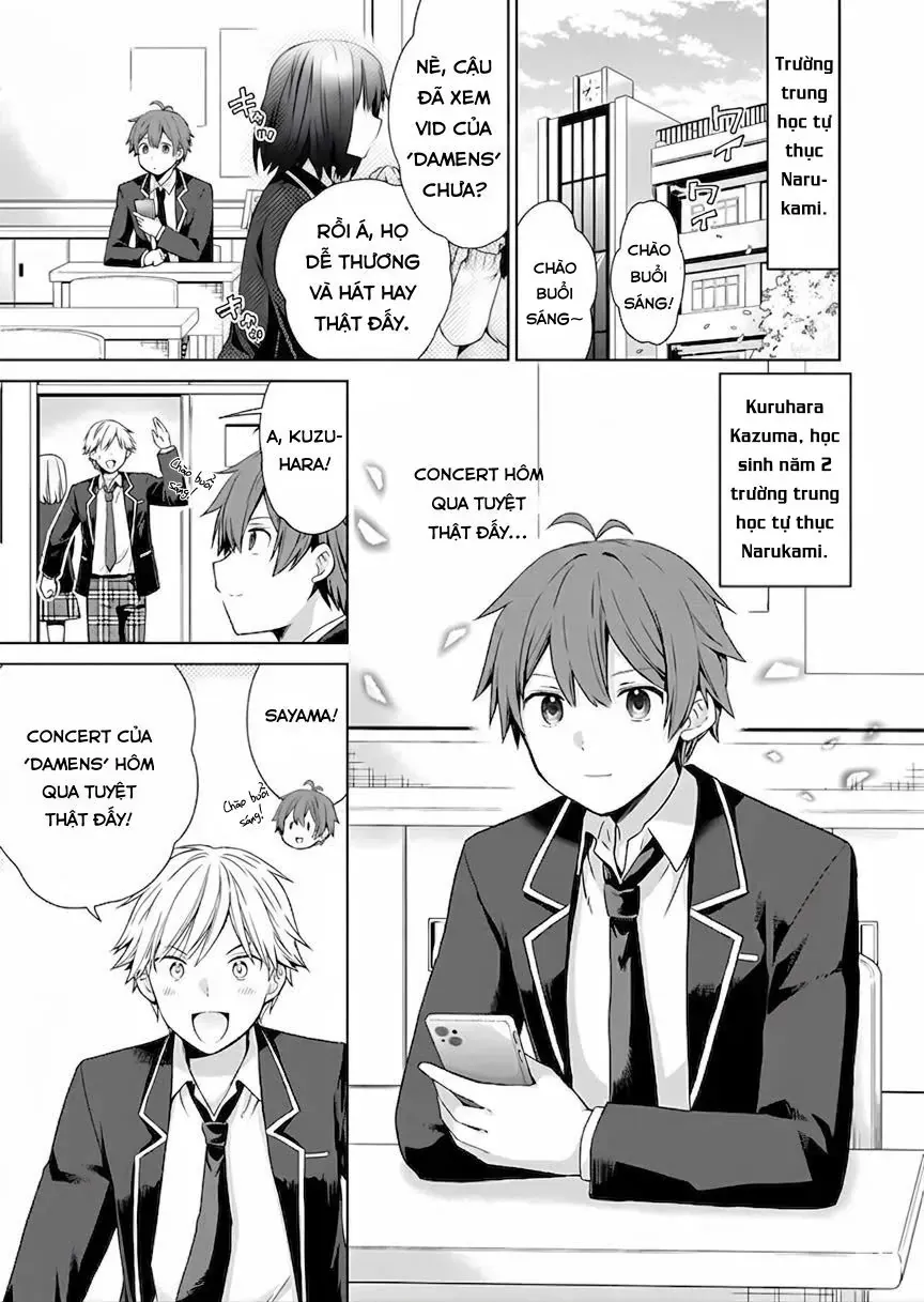 Những Cô Bạn Thuở Nhỏ Của Tôi Đã Trở Thành Idol Và Đang Chiều Chuộng Tôi Mỗi Ngày. Chapter 1 - Trang 7