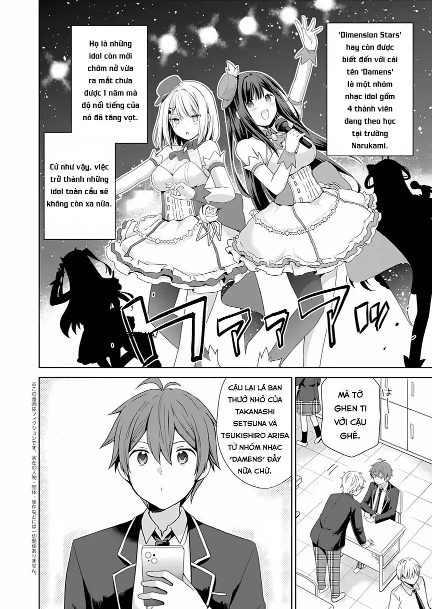 Những Cô Bạn Thuở Nhỏ Của Tôi Đã Trở Thành Idol Và Đang Chiều Chuộng Tôi Mỗi Ngày. Chapter 1 - Trang 8