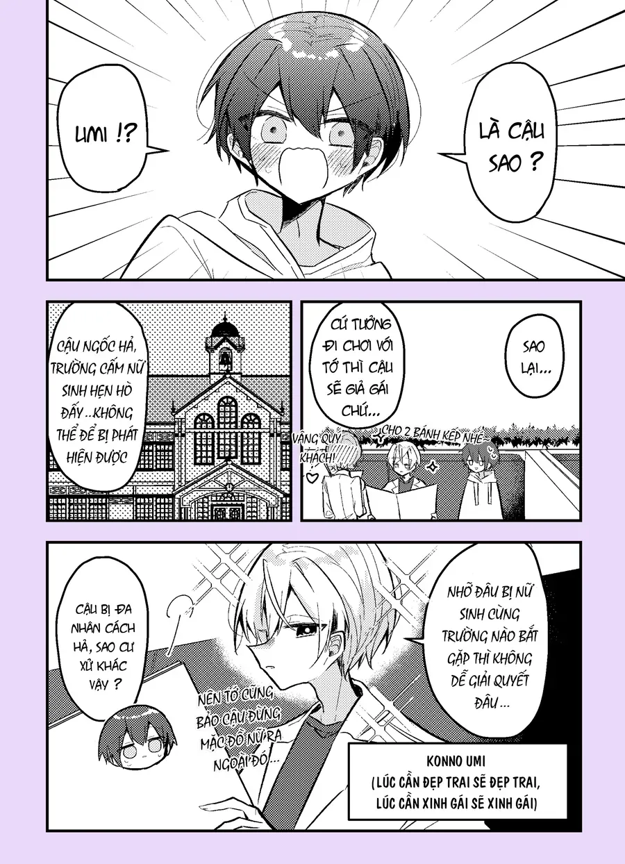 Nikagetsugo Ni Seibetsu Ga Bareru Josou Danshi Chapter 10.1 - Trang 4