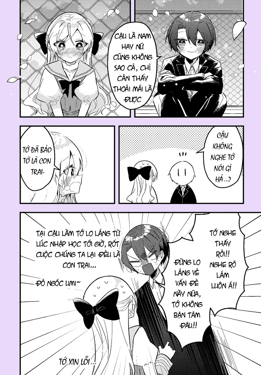 Nikagetsugo Ni Seibetsu Ga Bareru Josou Danshi Chapter 10 - Trang 12