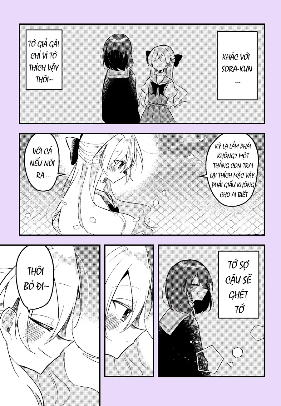 Nikagetsugo Ni Seibetsu Ga Bareru Josou Danshi Chapter 10 - Trang 8
