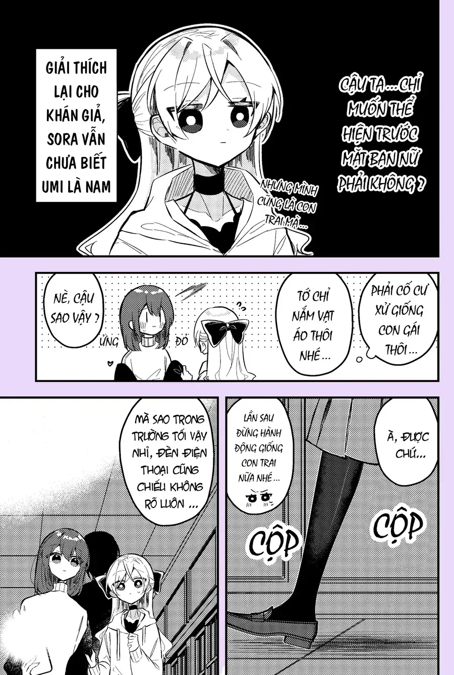 Nikagetsugo Ni Seibetsu Ga Bareru Josou Danshi Chapter 4 - Trang 3