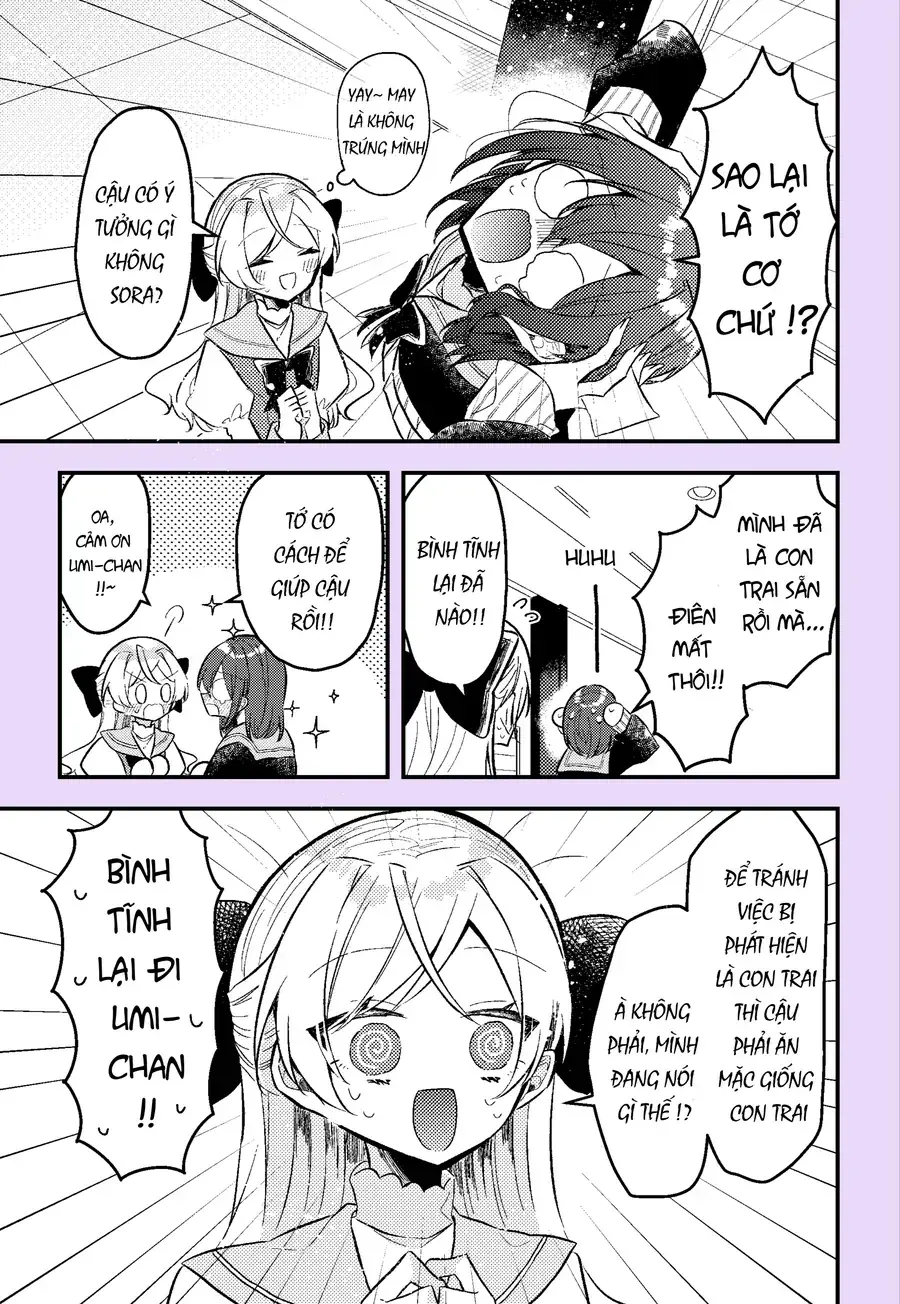 Nikagetsugo Ni Seibetsu Ga Bareru Josou Danshi Chapter 9 - Trang 3