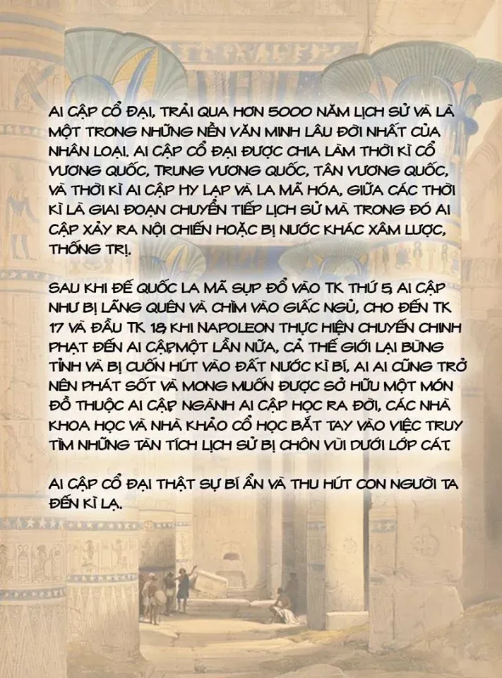 Nile No Hotori No Monogatari Chapter 1 - Trang 8
