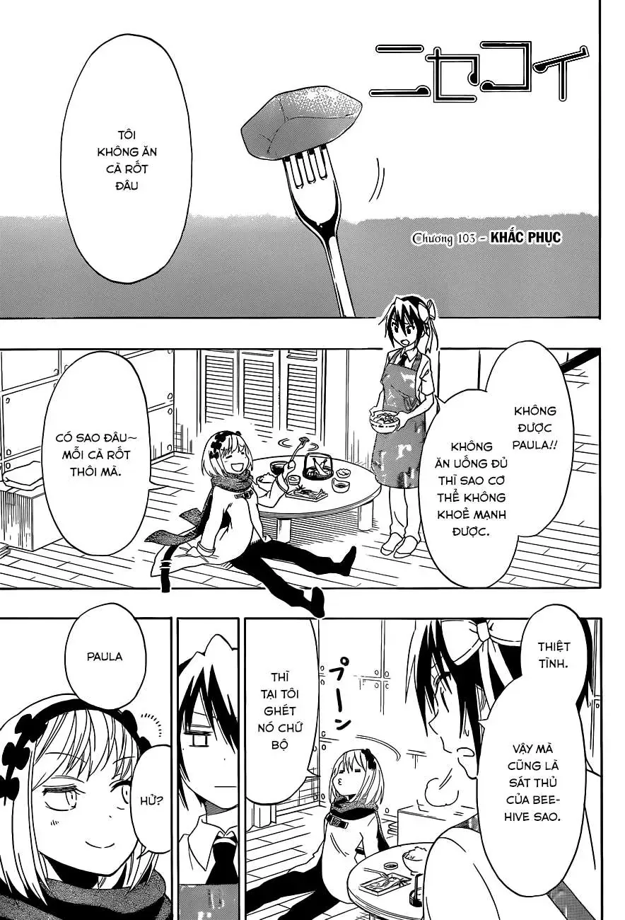 Nisekoi Chapter 103 - Trang 3