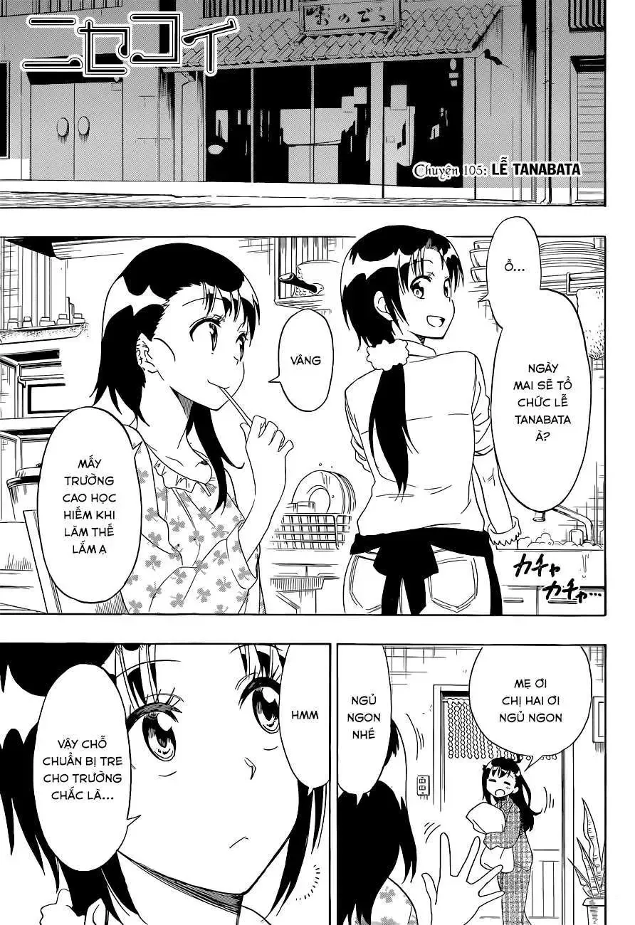 Nisekoi Chapter 105 - Trang 3