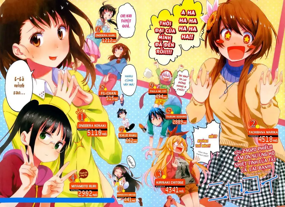 Nisekoi Chapter 109 - Trang 4