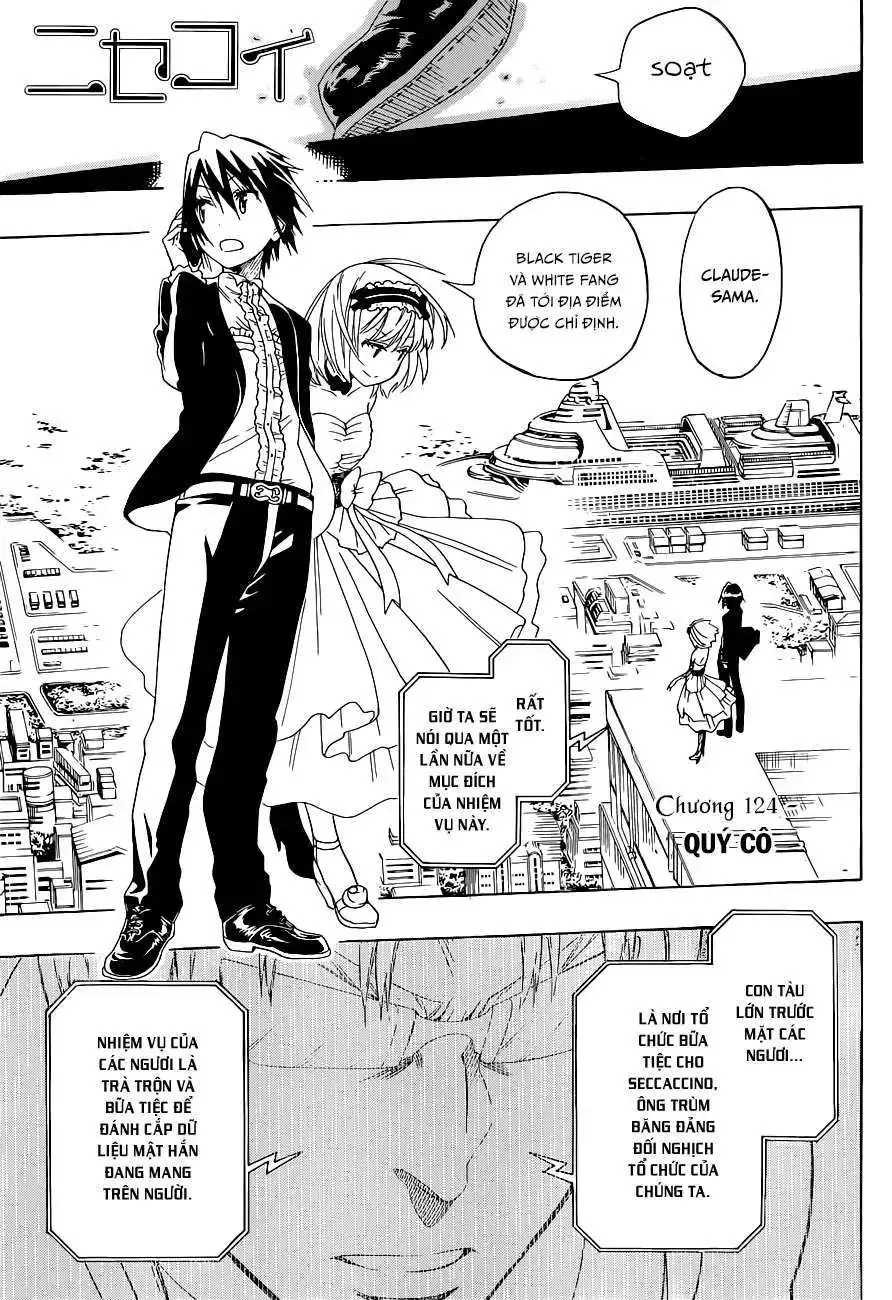 Nisekoi Chapter 124 - Trang 3