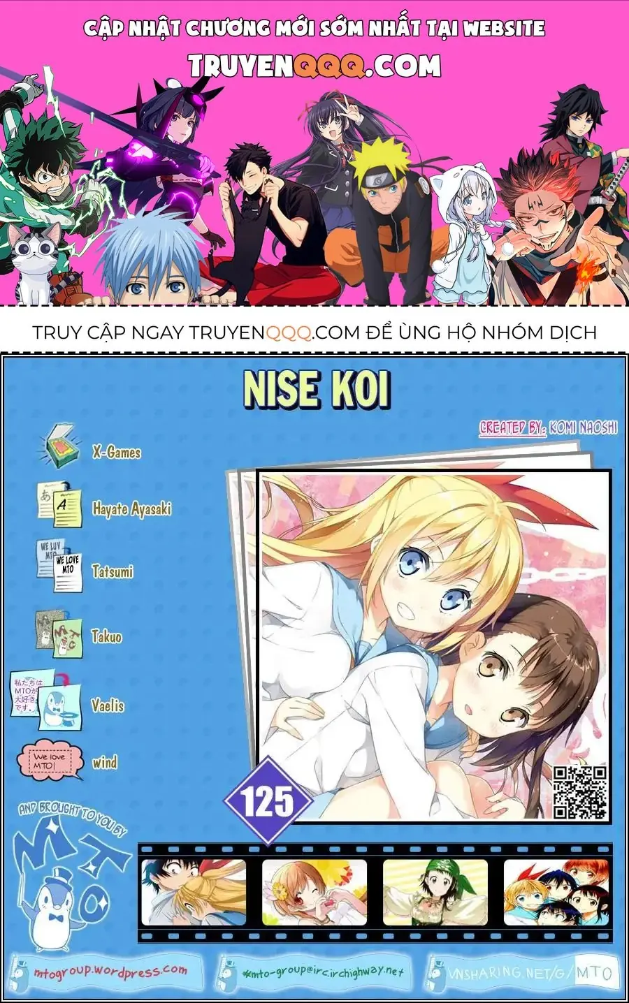 Nisekoi Chapter 125 - Trang 2