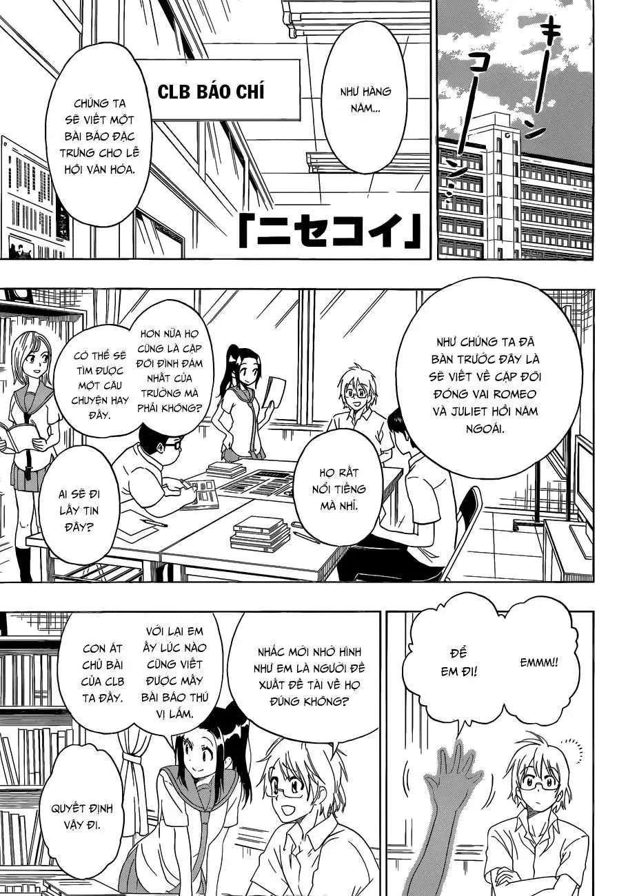 Nisekoi Chapter 130 - Trang 3