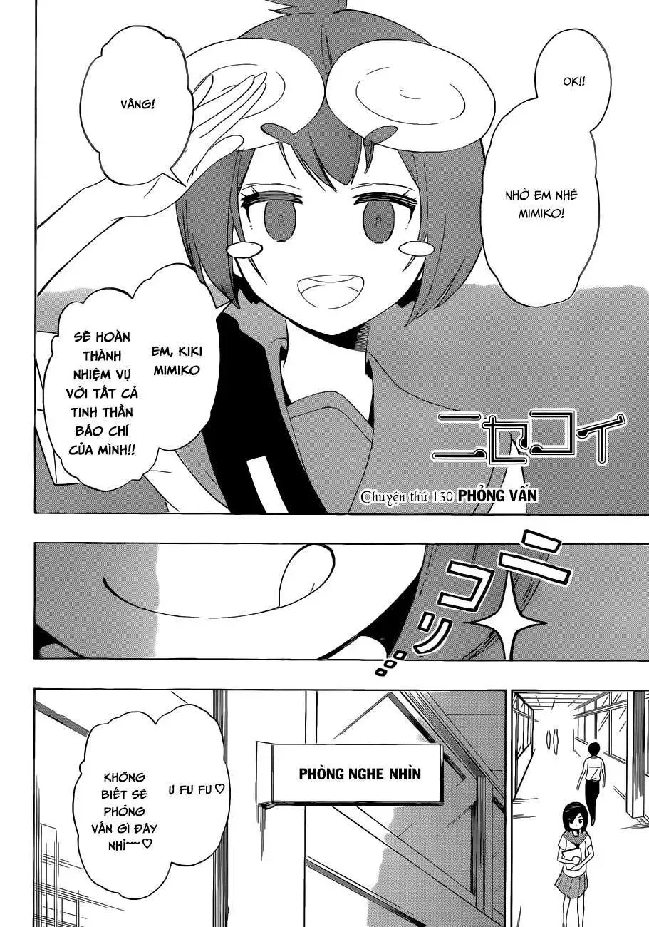 Nisekoi Chapter 130 - Trang 4