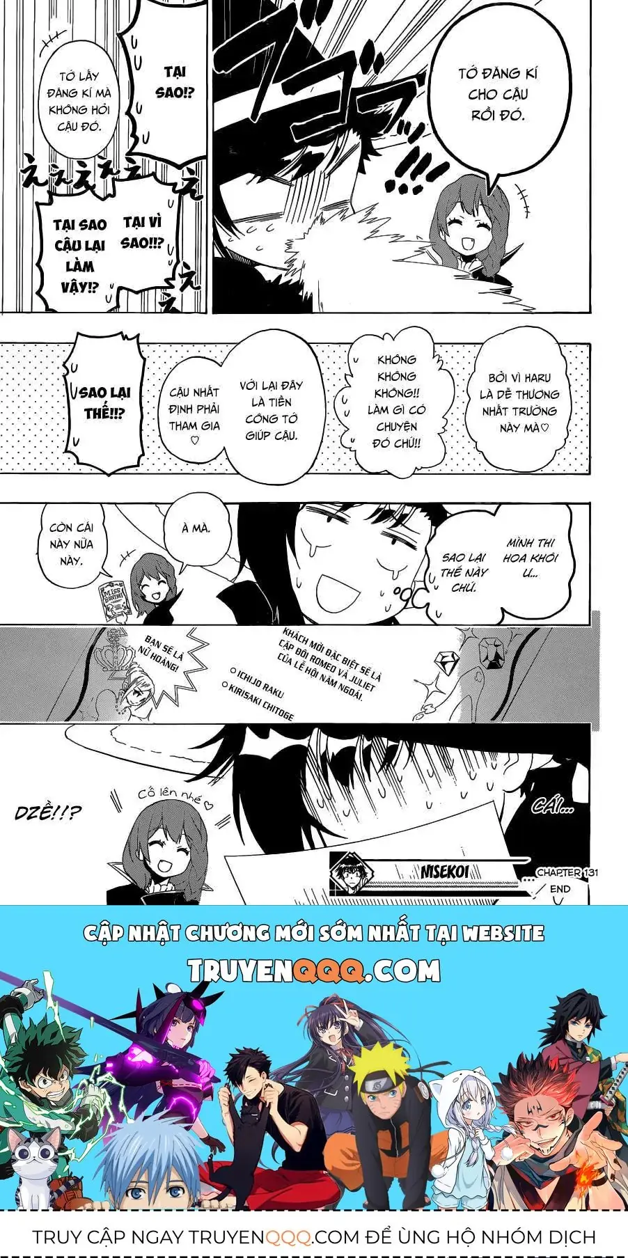 Nisekoi Chapter 131 - Trang 21