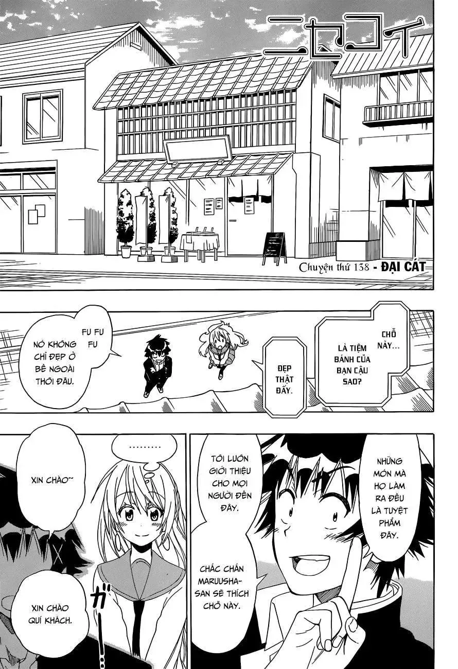 Nisekoi Chapter 138 - Trang 3
