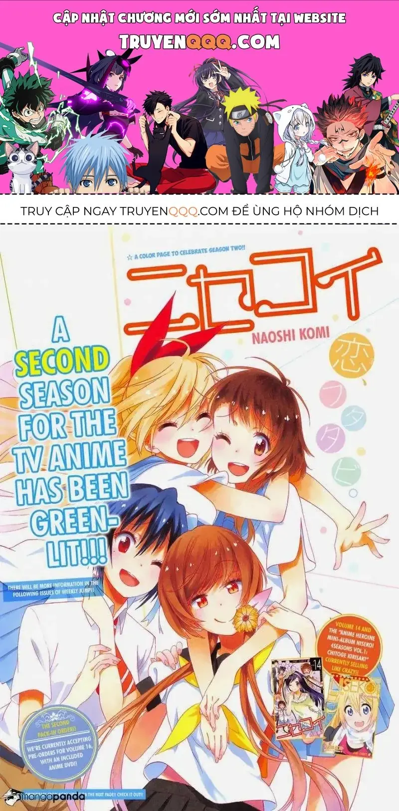 Nisekoi Chapter 141 - Trang 2