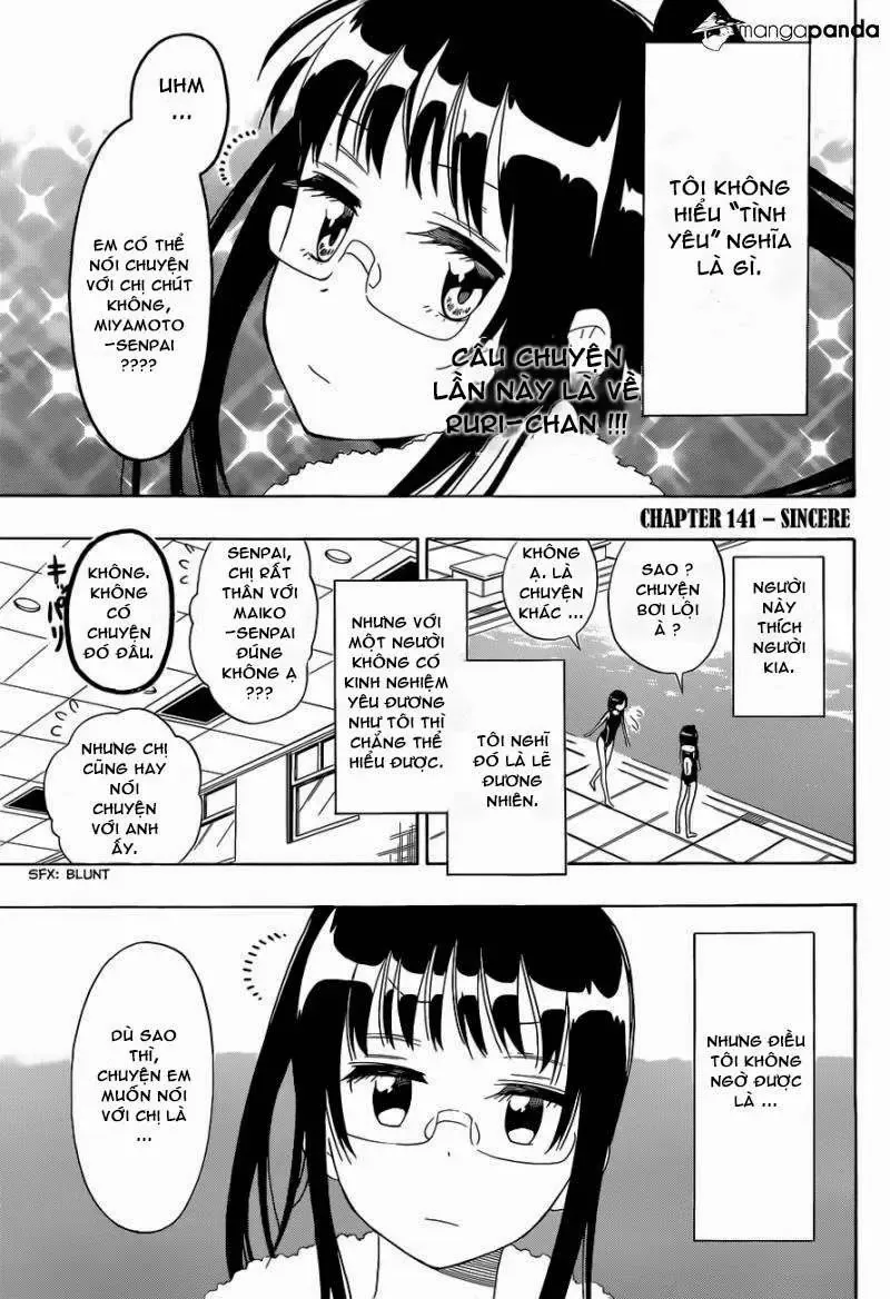 Nisekoi Chapter 141 - Trang 4