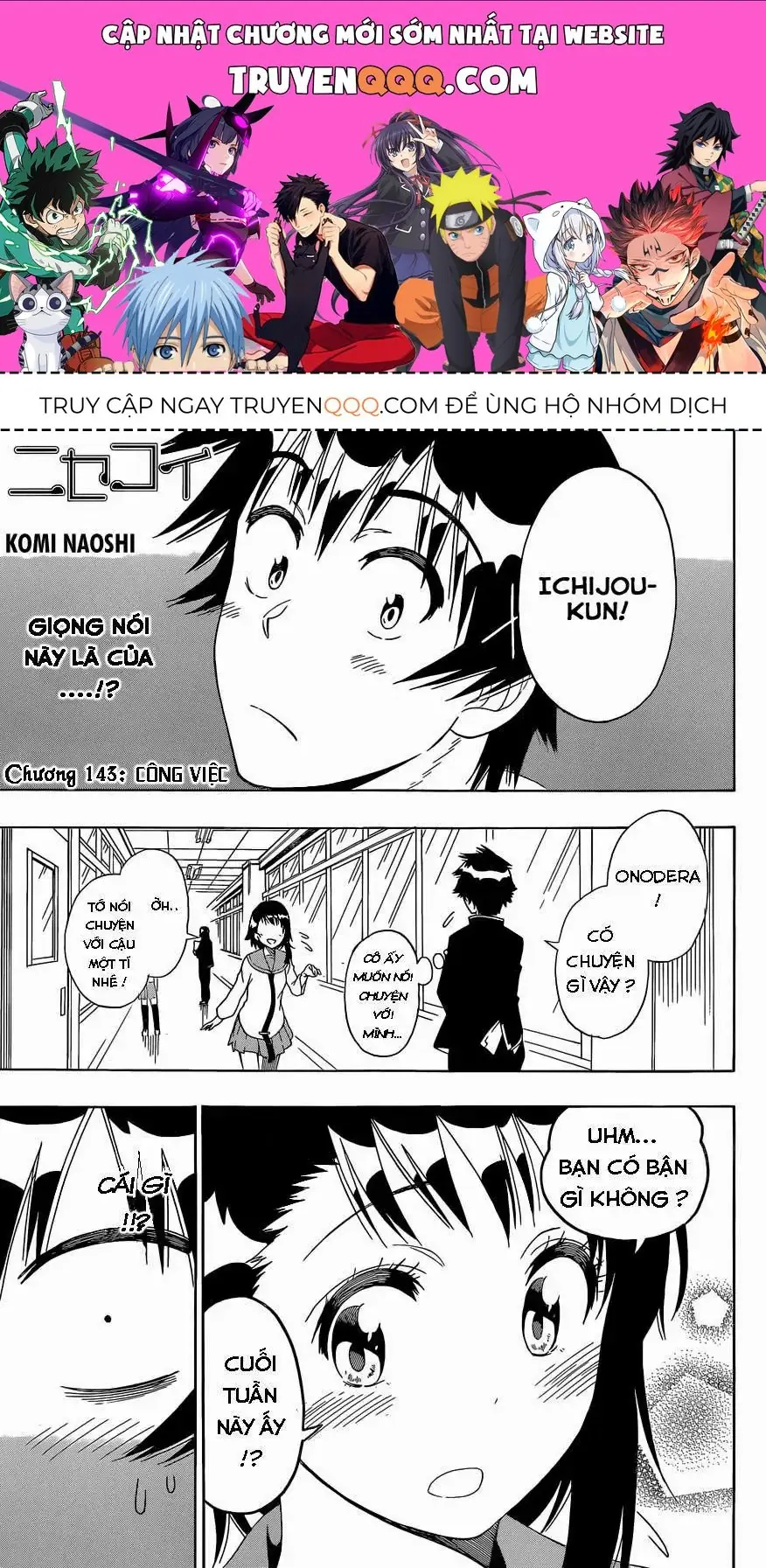 Nisekoi Chapter 143 - Trang 2