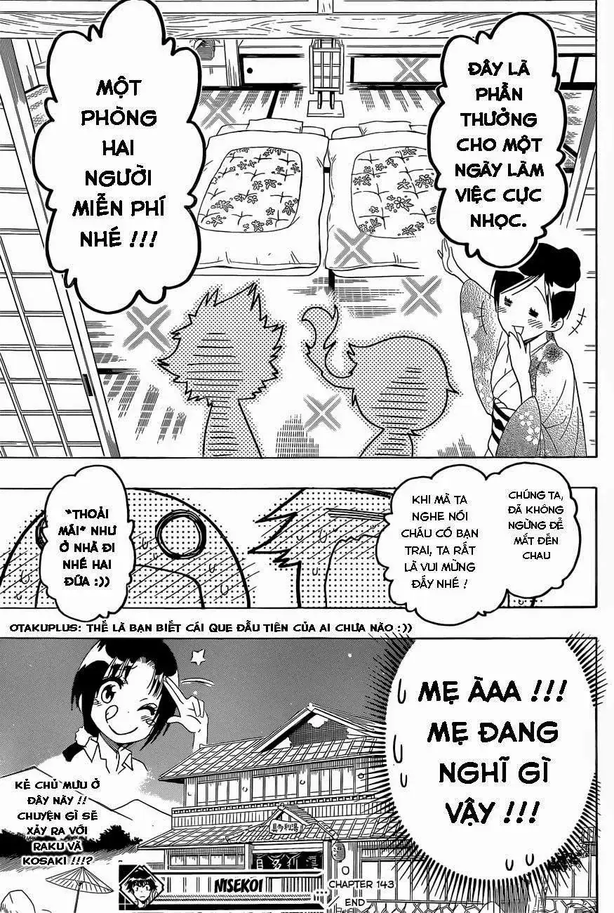 Nisekoi Chapter 143 - Trang 20