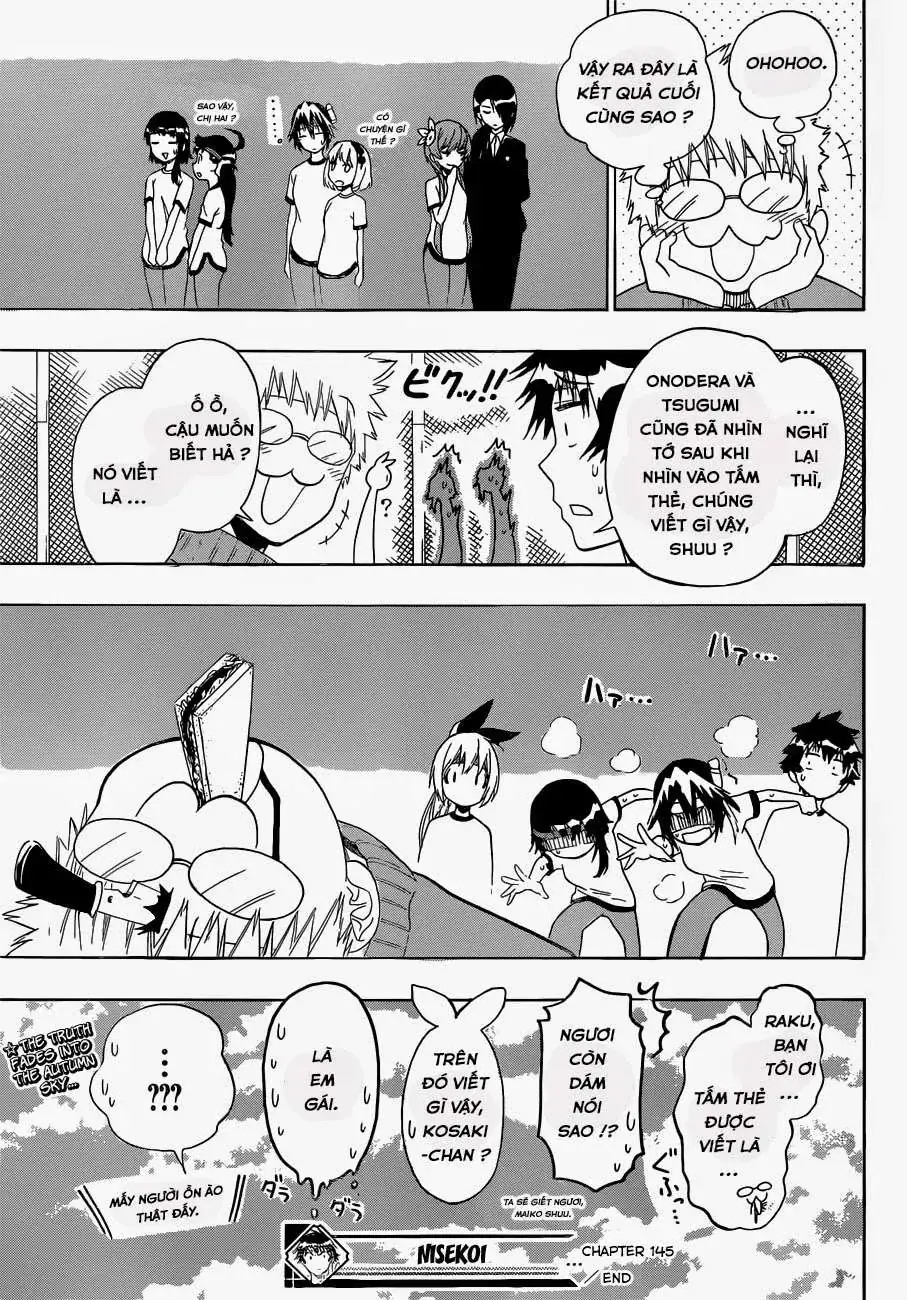 Nisekoi Chapter 145 - Trang 21