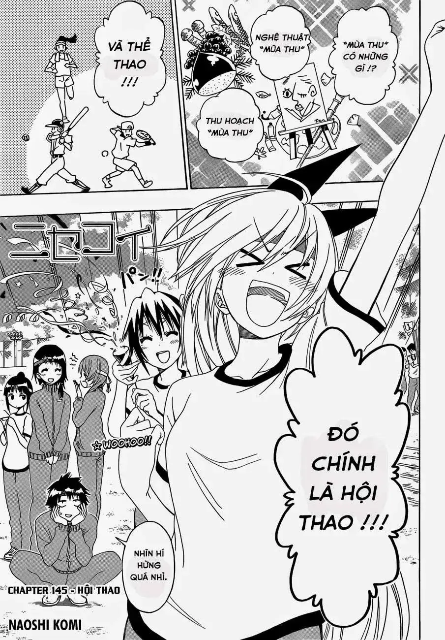 Nisekoi Chapter 145 - Trang 3