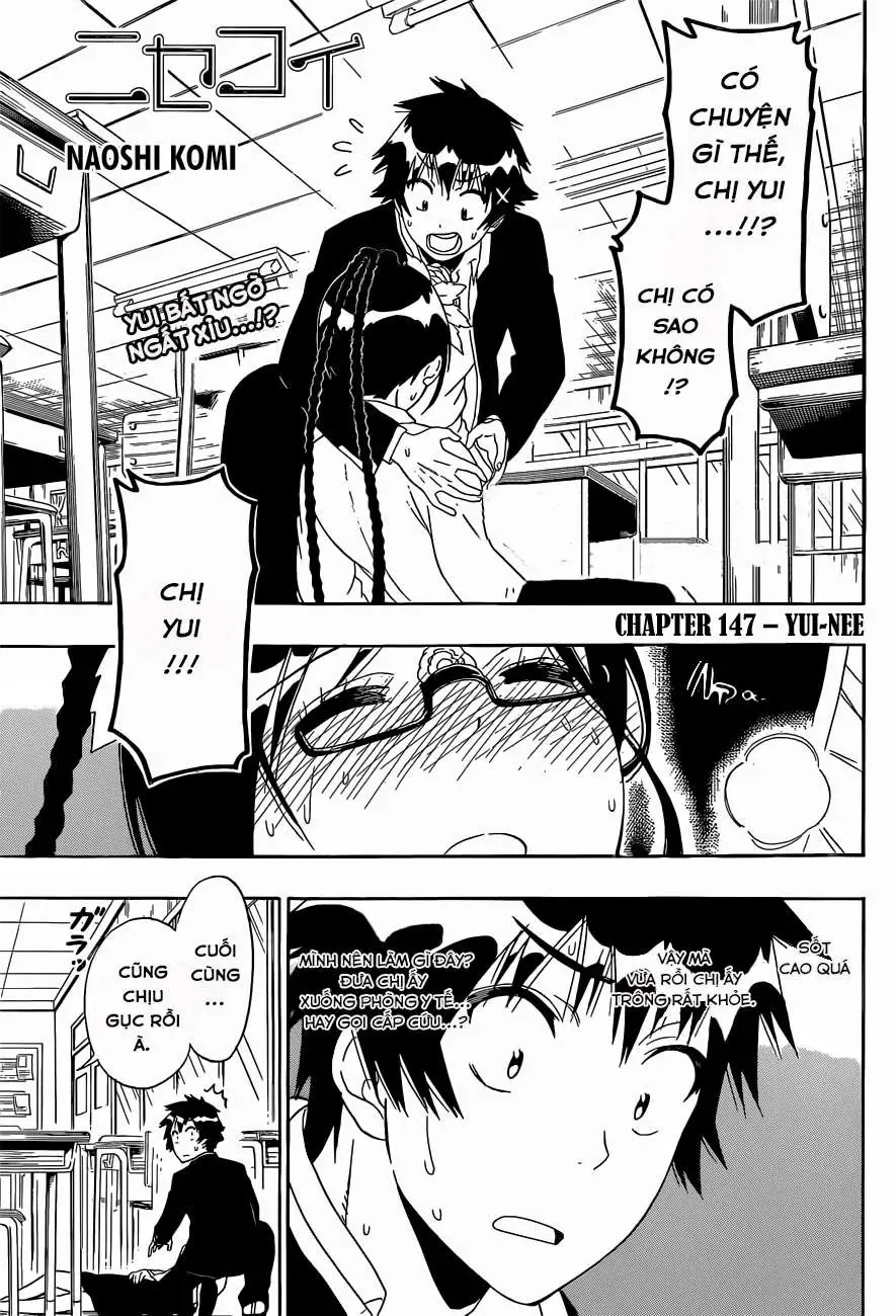 Nisekoi Chapter 147 - Trang 3