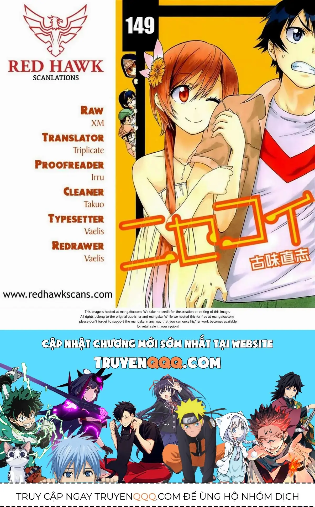 Nisekoi Chapter 149 - Trang 22