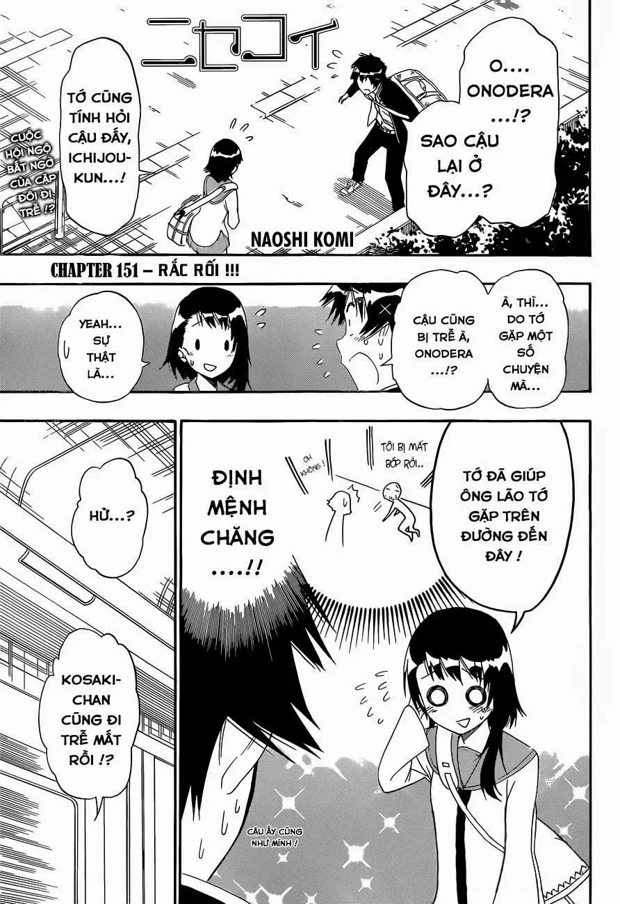 Nisekoi Chapter 151 - Trang 3